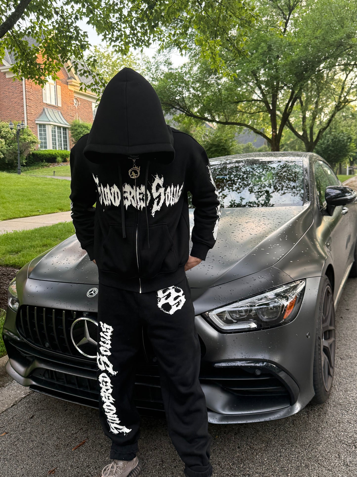 SS BLACK SWEATSUIT