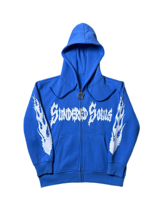 SS Blue Zip Up