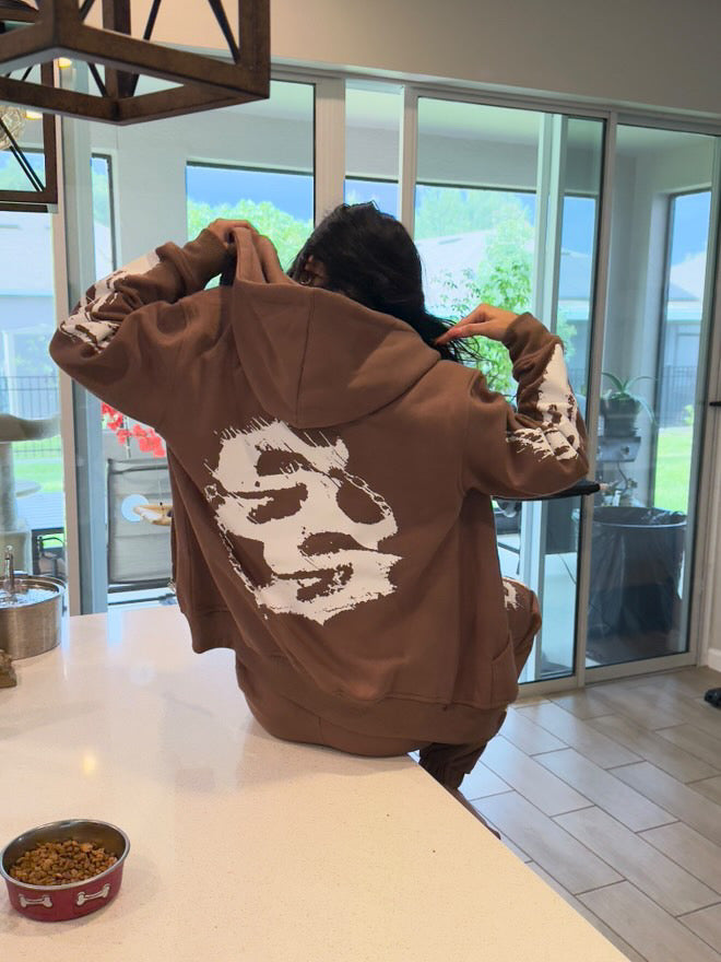 SS BROWN SWEATSUIT