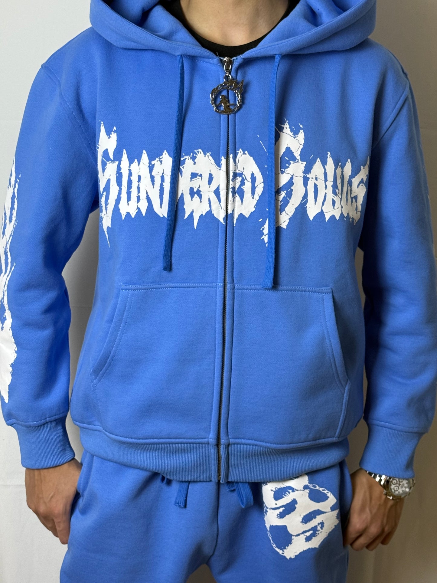 SS Blue Zip Up