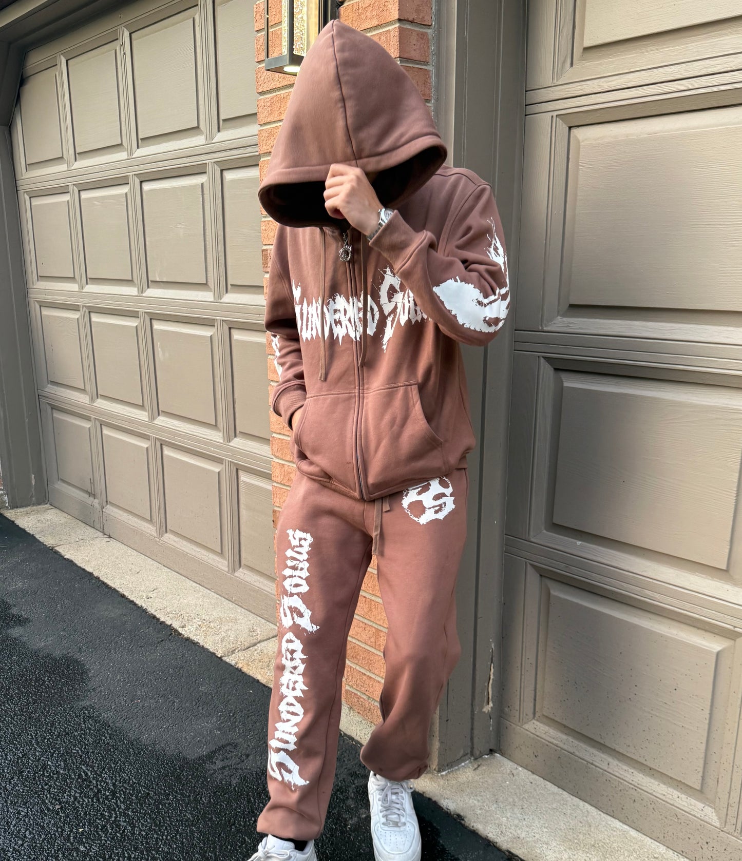 SS Brown Zip Up