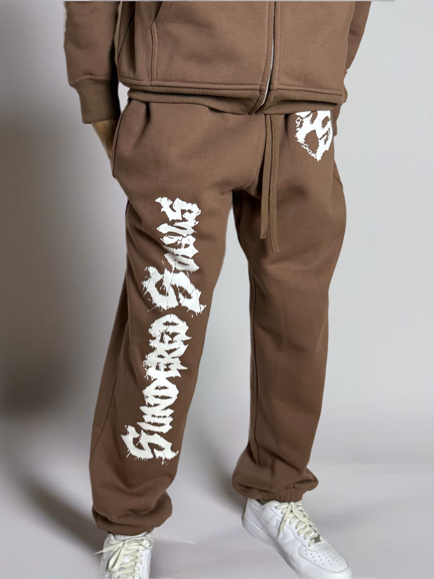 SS BROWN SWEATSUIT