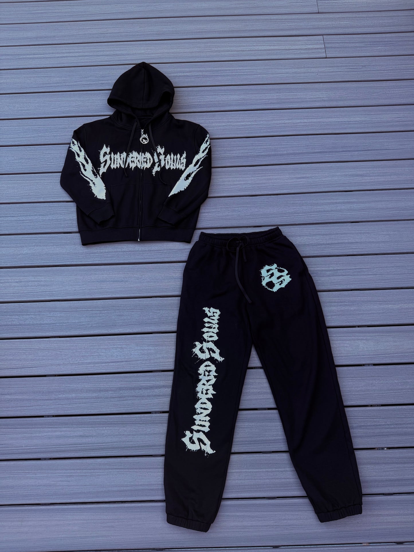SS BLACK SWEATSUIT