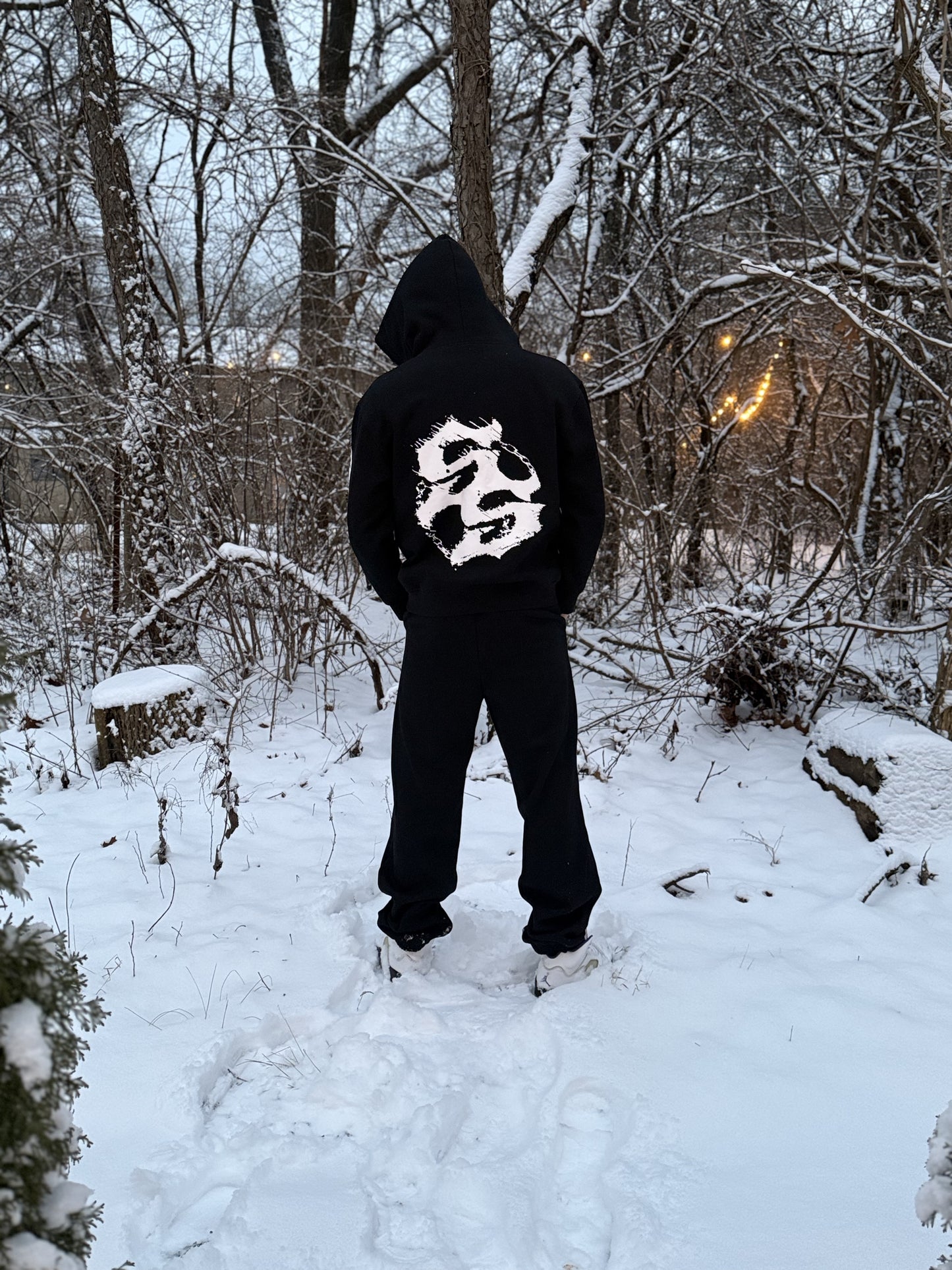 SS Black Zip Up