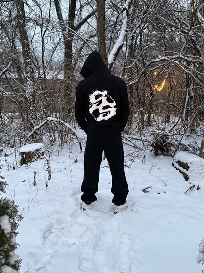 SS Black Zip Up