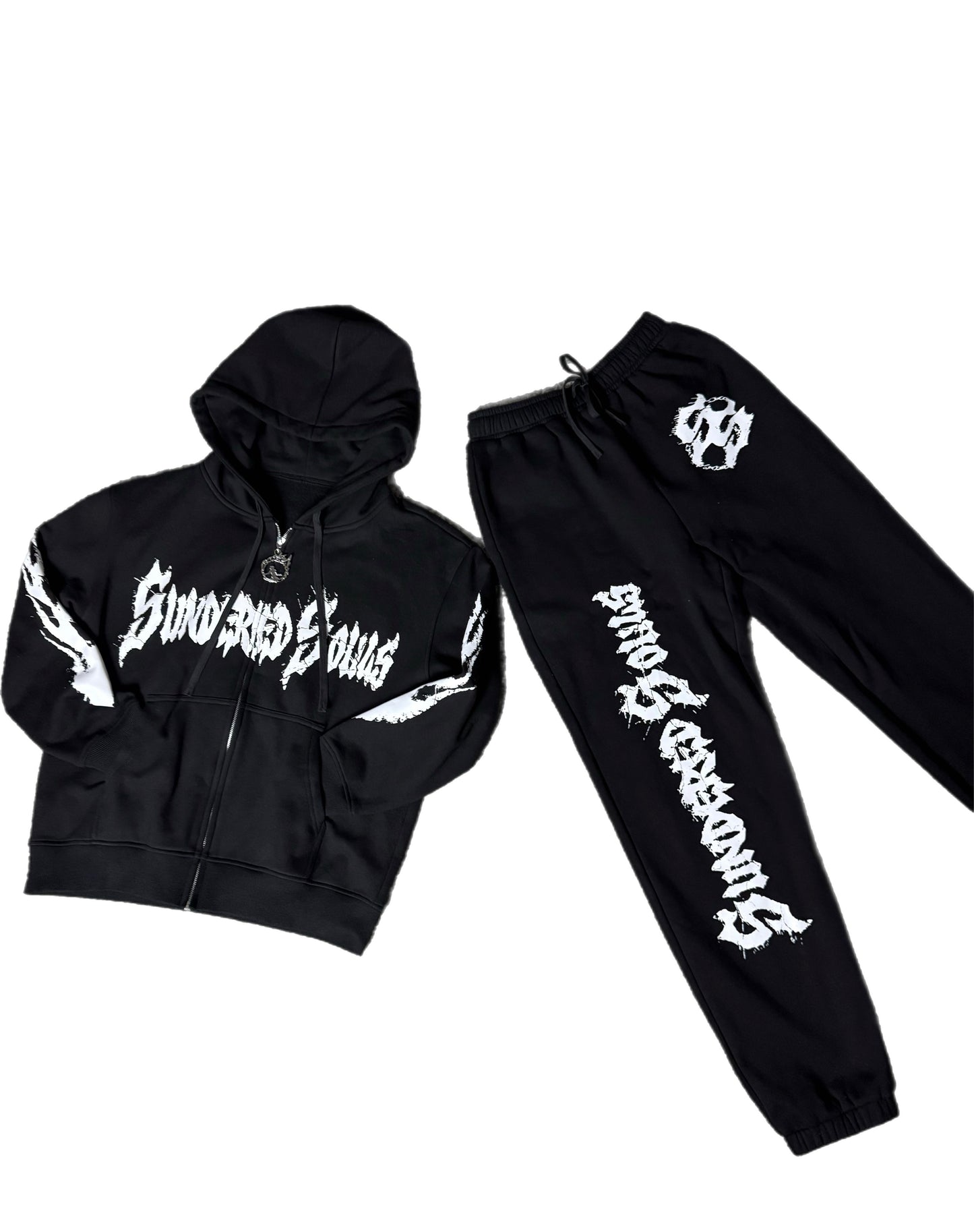 SS BLACK SWEATSUIT